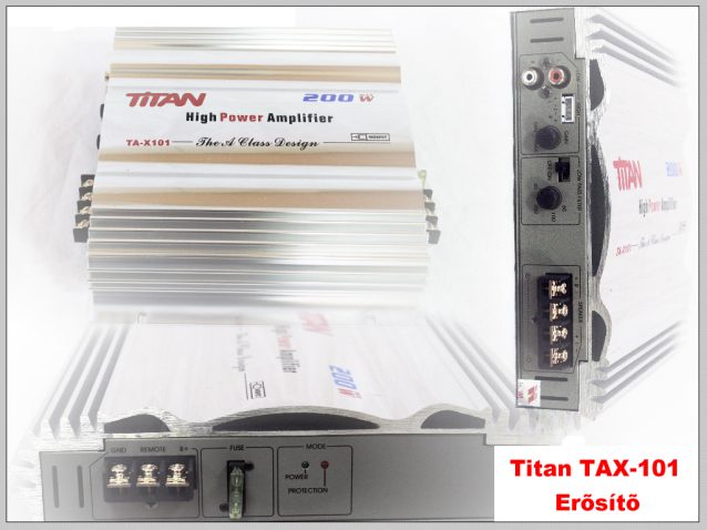 Titan TA-101 2 csatornás erősítő képe