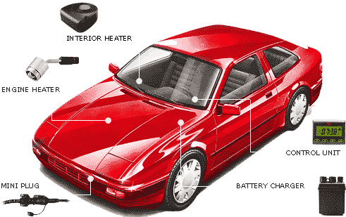 DEFA álófűtés, motor előmelegítők!