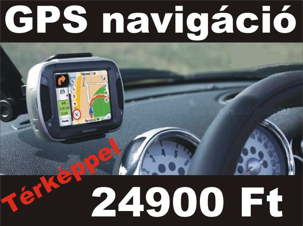 PDA �s PNA navig�ci�s k�sz�l�kek be�p�tett GPS-el!