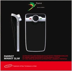 Parrot minikit slim bluetoothos napellenzs kihangost