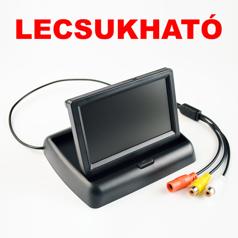 REDGUARD 3.5 SZNES FELSZERELHET LCD MONITOR KPE!